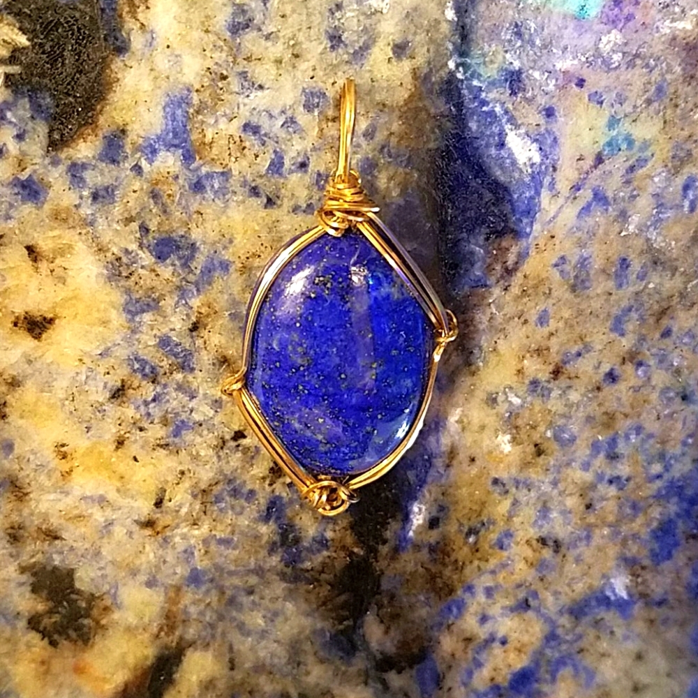 Blue Lapis Pendant